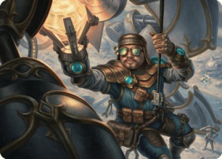 Powerstone Engineer Art Card [The Brothers' War Art Series] | Clutch Gaming