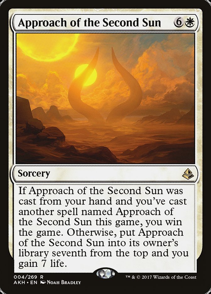 Approach of the Second Sun [Amonkhet] | Clutch Gaming