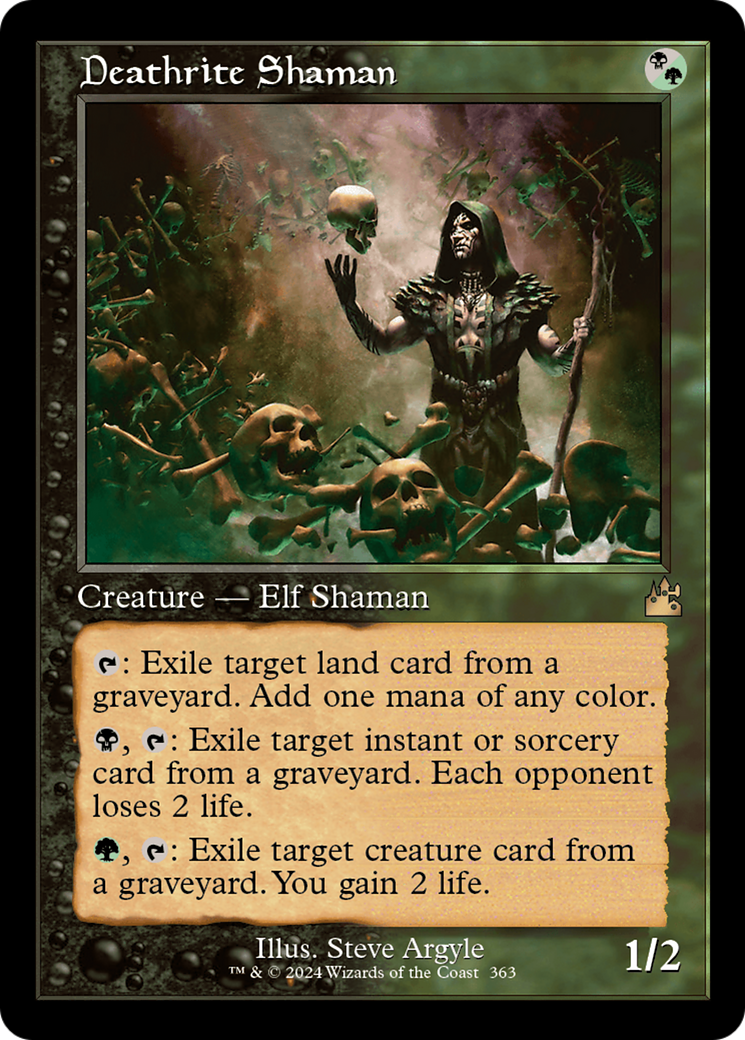 Deathrite Shaman (Retro Frame) [Ravnica Remastered] | Clutch Gaming