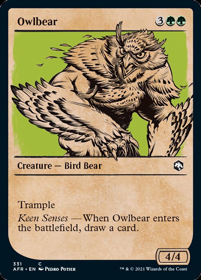 Owlbear (Showcase) [Dungeons & Dragons: Adventures in the Forgotten Realms] | Clutch Gaming