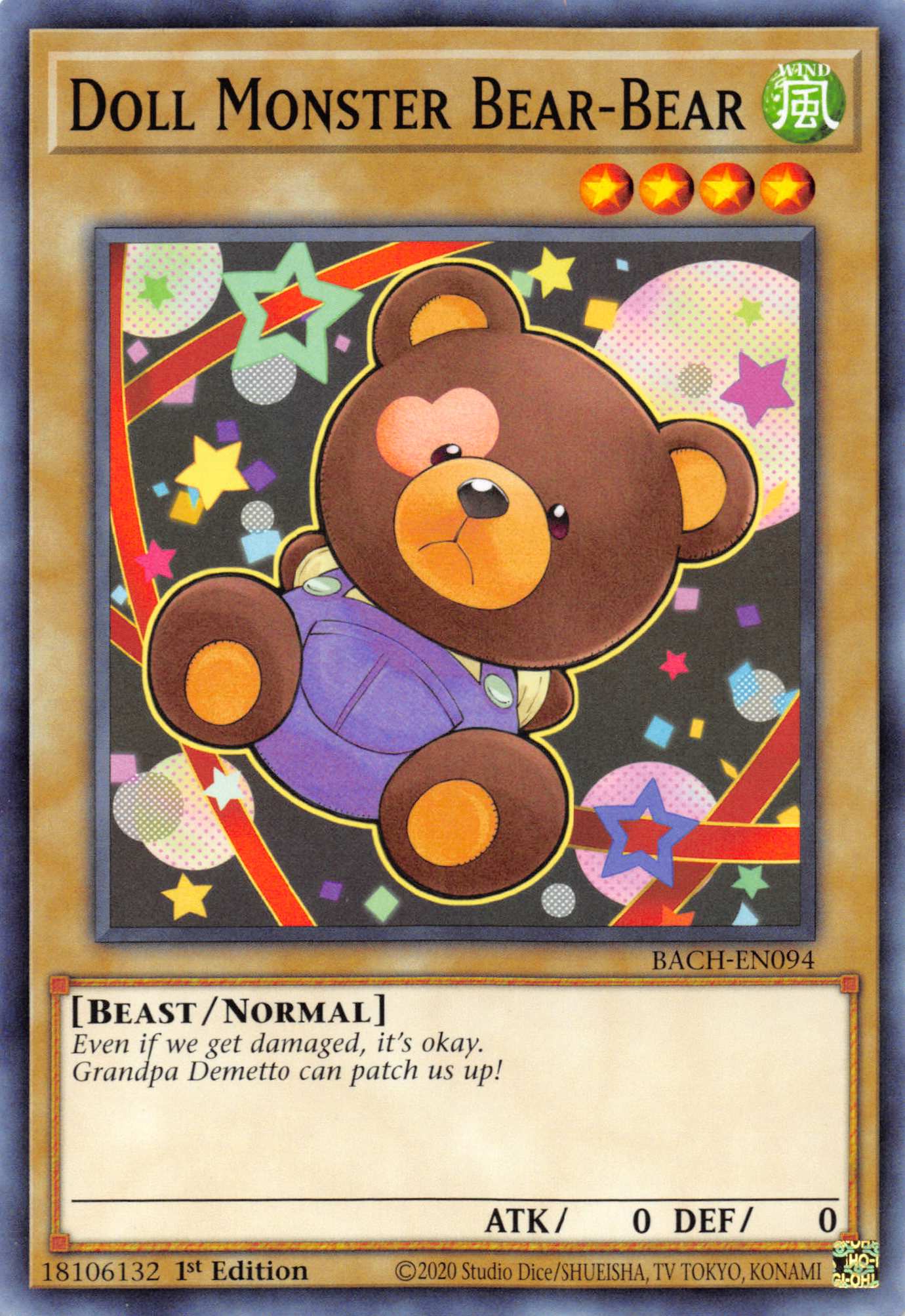Doll Monster Bear-Bear [BACH-EN094] Common | Clutch Gaming