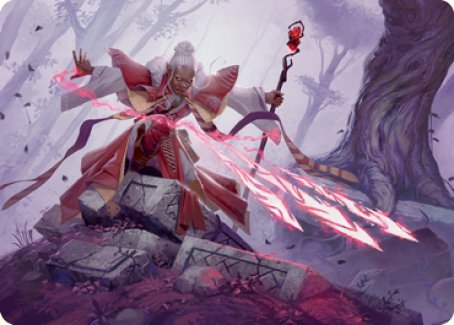 Magic Missile Art Card [Dungeons & Dragons: Adventures in the Forgotten Realms Art Series] | Clutch Gaming