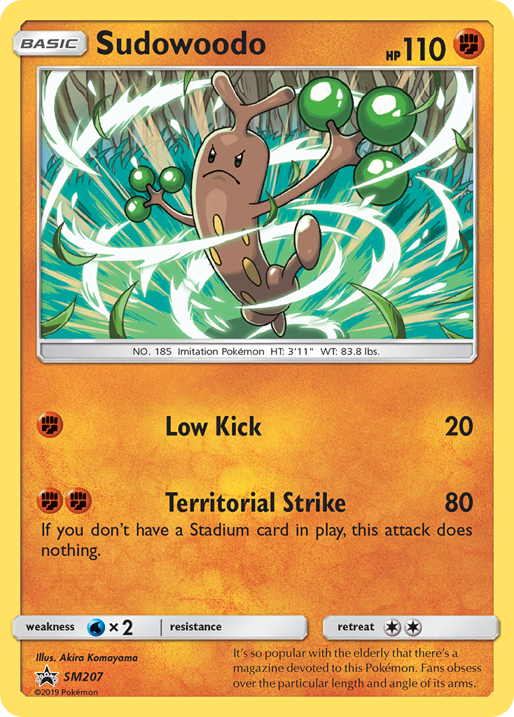 Sudowoodo (SM207) [Sun & Moon: Black Star Promos] | Clutch Gaming