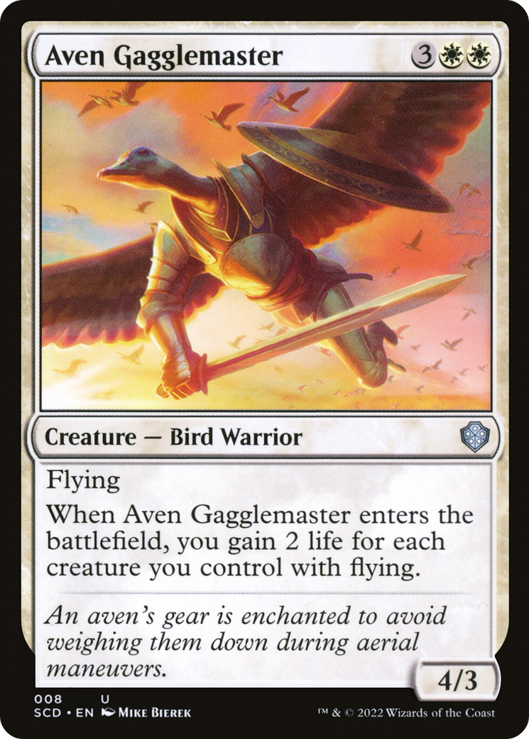 Aven Gagglemaster [Starter Commander Decks] | Clutch Gaming