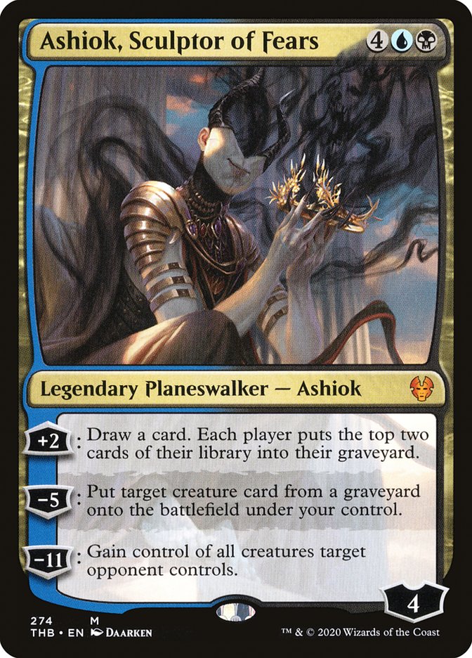 Ashiok, Sculptor of Fears [Theros Beyond Death] | Clutch Gaming