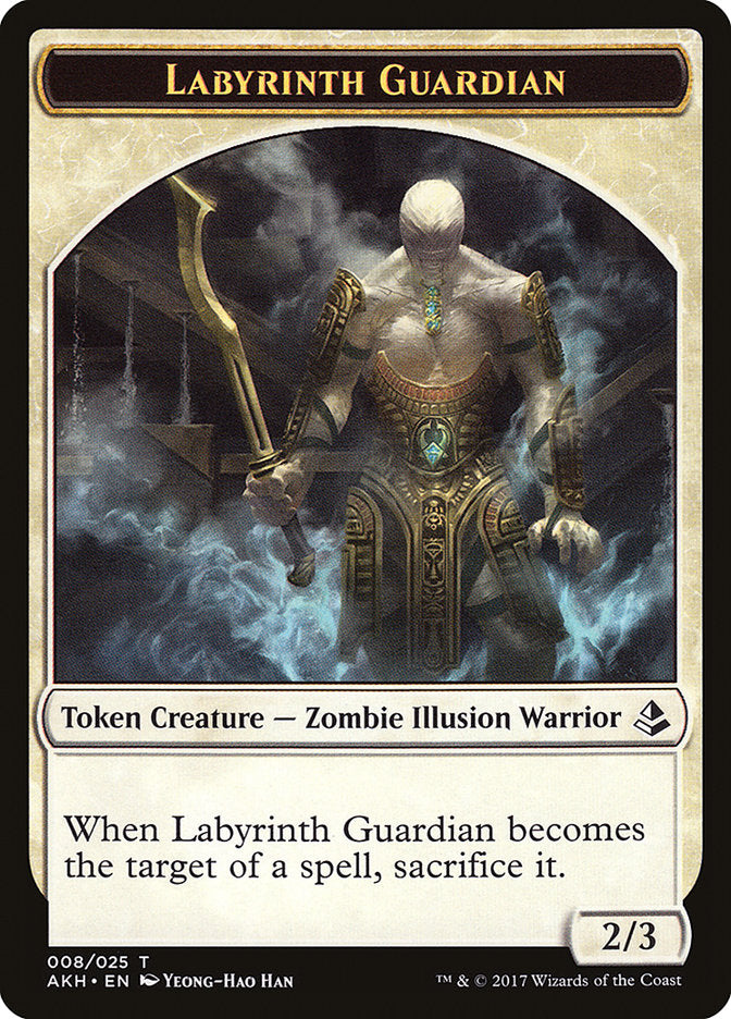 Labyrinth Guardian // Insect Double-Sided Token [Amonkhet Tokens] | Clutch Gaming