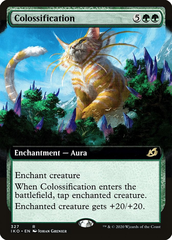 Colossification (Extended Art) [Ikoria: Lair of Behemoths] | Clutch Gaming