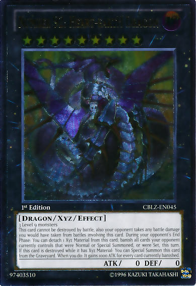 Number 92: Heart-eartH Dragon [CBLZ-EN045] Ultimate Rare | Clutch Gaming