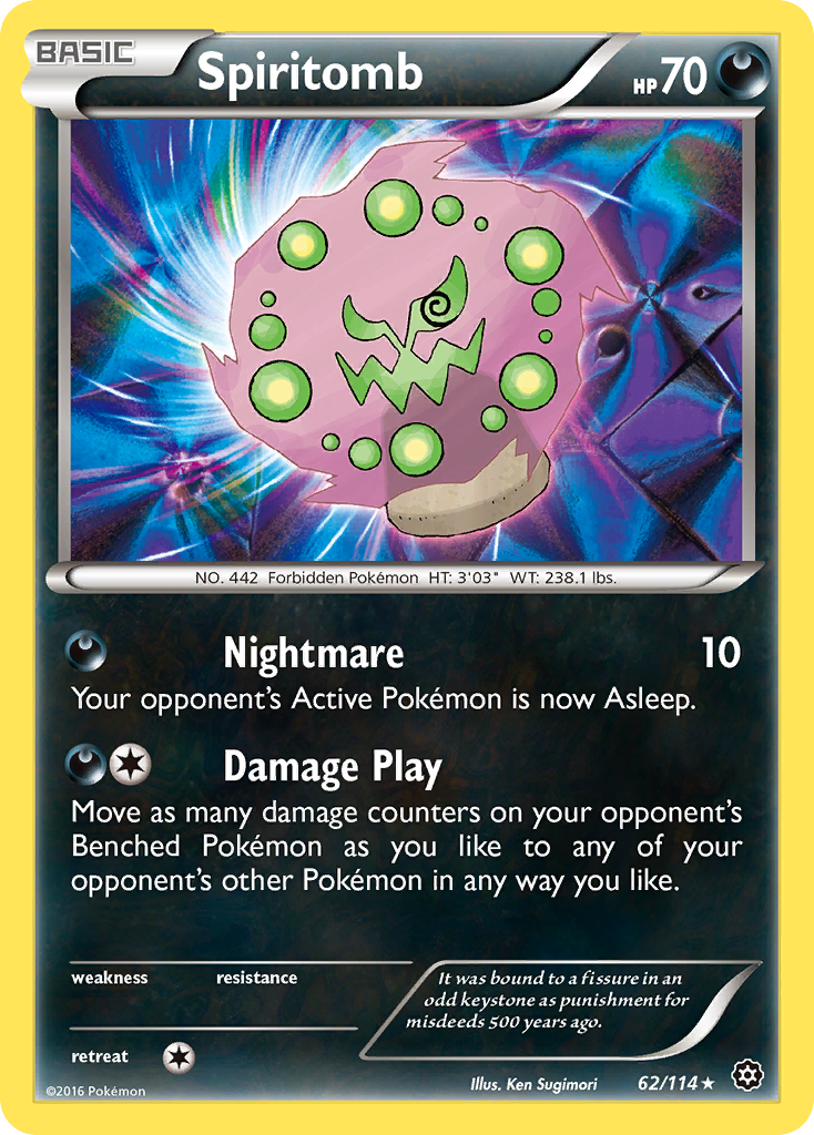 Spiritomb (62/114) [XY: Steam Siege] | Clutch Gaming