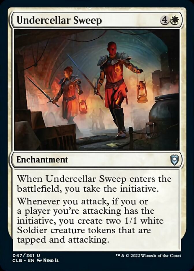 Undercellar Sweep [Commander Legends: Battle for Baldur's Gate] | Clutch Gaming