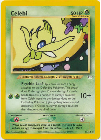 Celebi (16/64) [Neo Revelation Unlimited] | Clutch Gaming