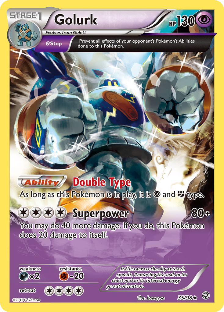 Golurk (35/98) [XY: Ancient Origins] | Clutch Gaming