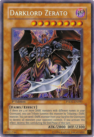 Darklord Zerato [PTDN-EN081] Secret Rare | Clutch Gaming