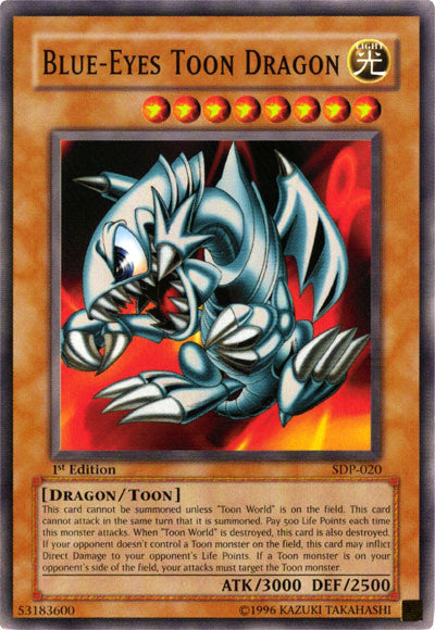 Blue-Eyes Toon Dragon [SDP-020] Common | Clutch Gaming