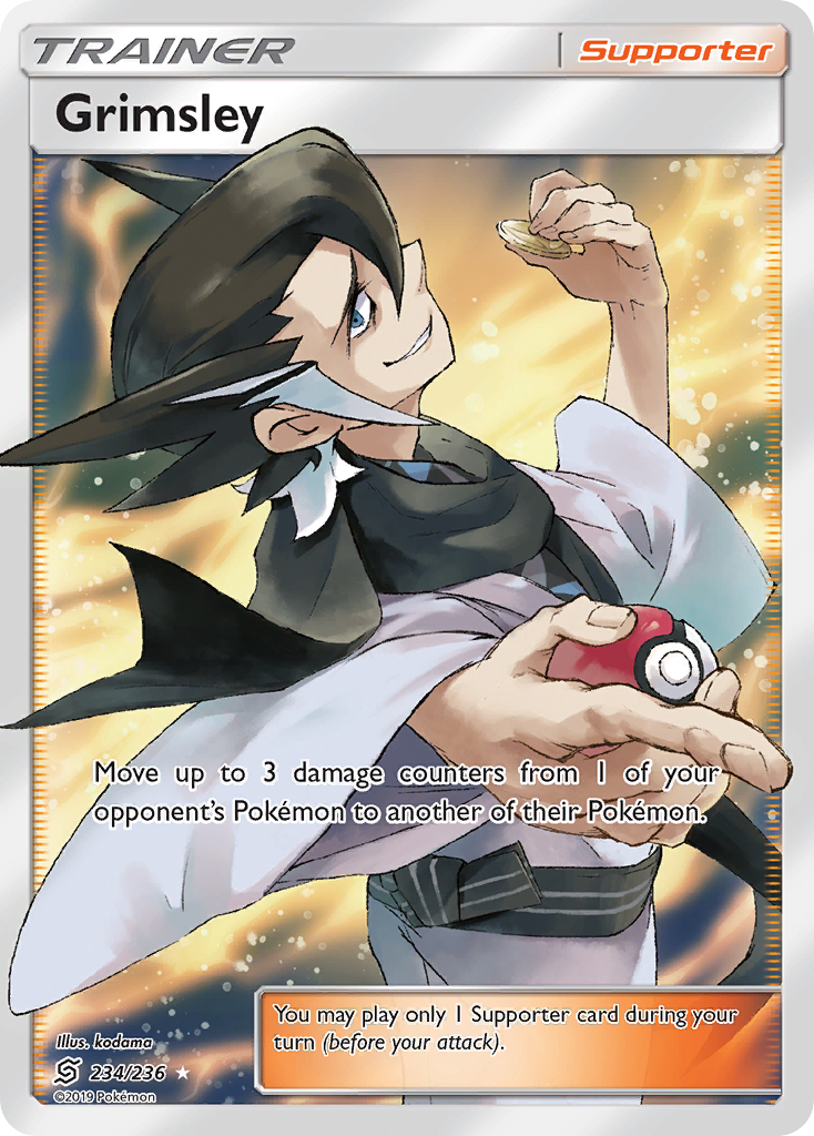 Grimsley (234/236) [Sun & Moon: Unified Minds] | Clutch Gaming