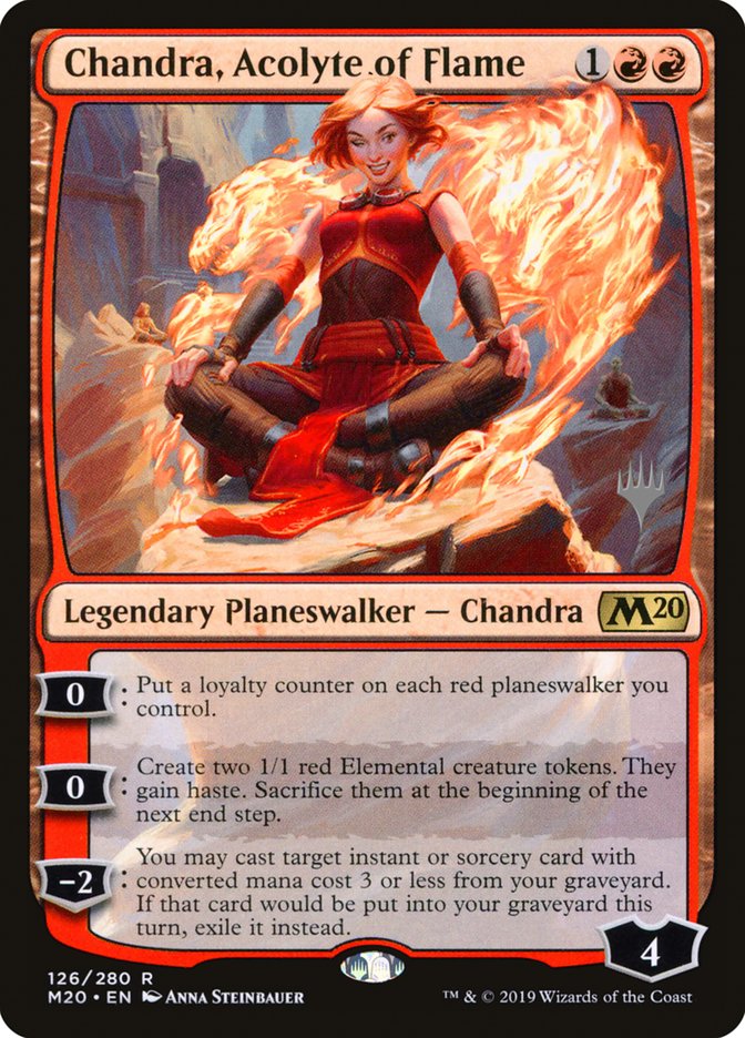 Chandra, Acolyte of Flame (Promo Pack) [Core Set 2020 Promos] | Clutch Gaming