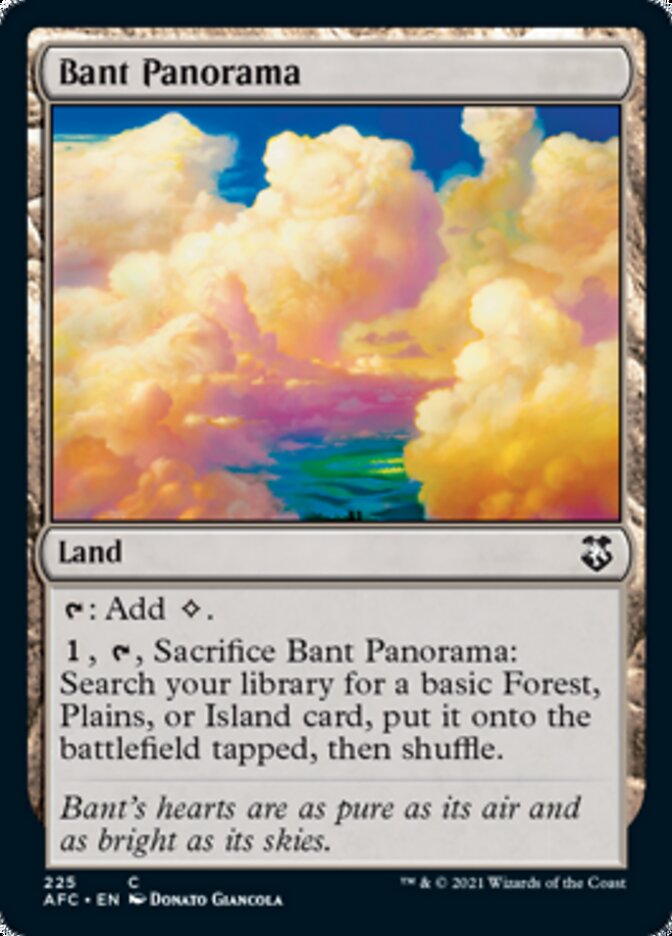 Bant Panorama [Dungeons & Dragons: Adventures in the Forgotten Realms Commander] | Clutch Gaming