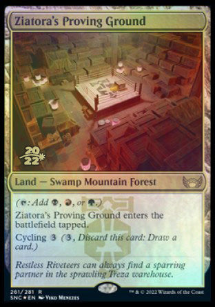 Ziatora's Proving Ground [Streets of New Capenna Prerelease Promos] | Clutch Gaming