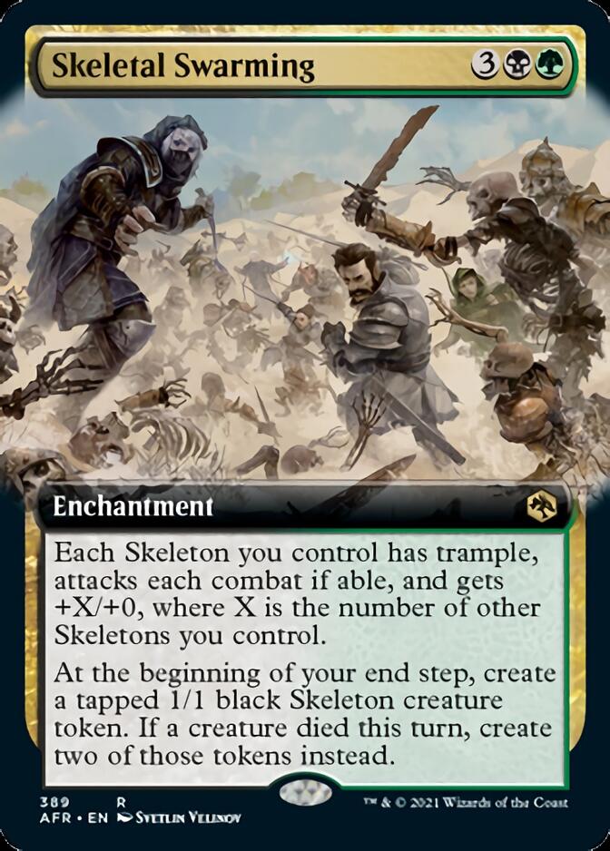 Skeletal Swarming (Extended Art) [Dungeons & Dragons: Adventures in the Forgotten Realms] | Clutch Gaming