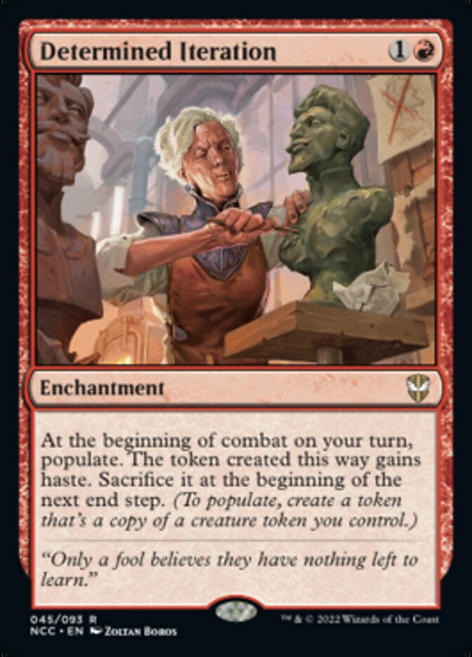 Determined Iteration [Streets of New Capenna Commander] | Clutch Gaming
