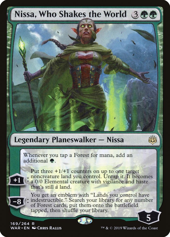 Nissa, Who Shakes the World [War of the Spark] | Clutch Gaming