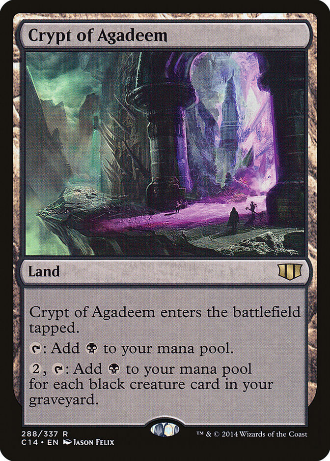 Crypt of Agadeem [Commander 2014] | Clutch Gaming