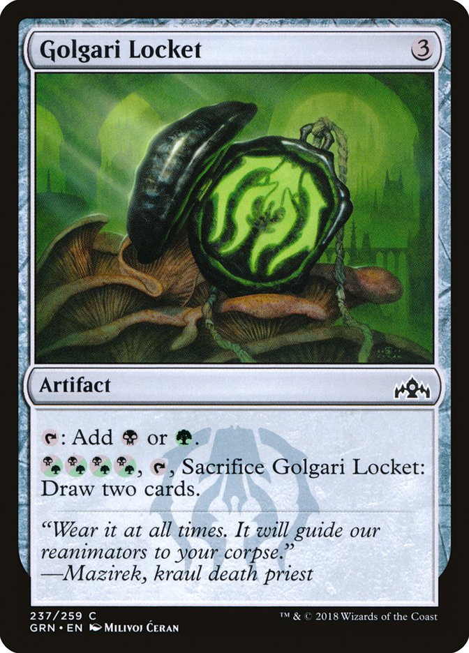 Golgari Locket [Guilds of Ravnica] | Clutch Gaming