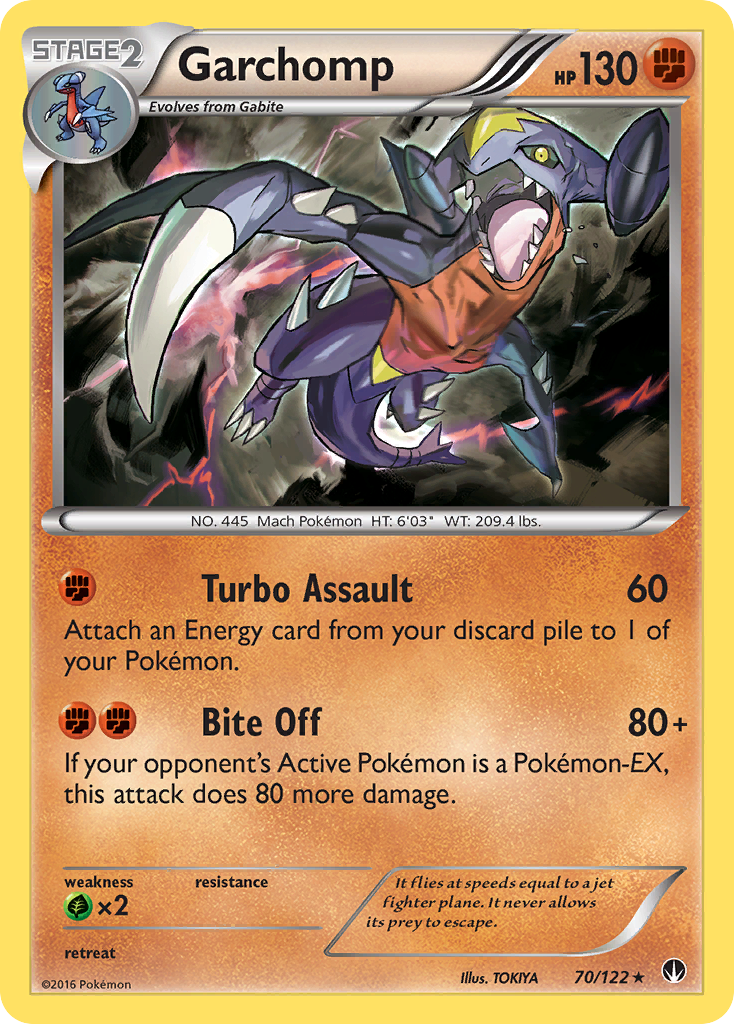 Garchomp (70/122) [XY: BREAKpoint] | Clutch Gaming