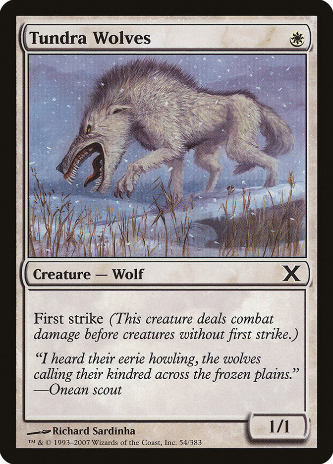 Tundra Wolves [Tenth Edition] | Clutch Gaming