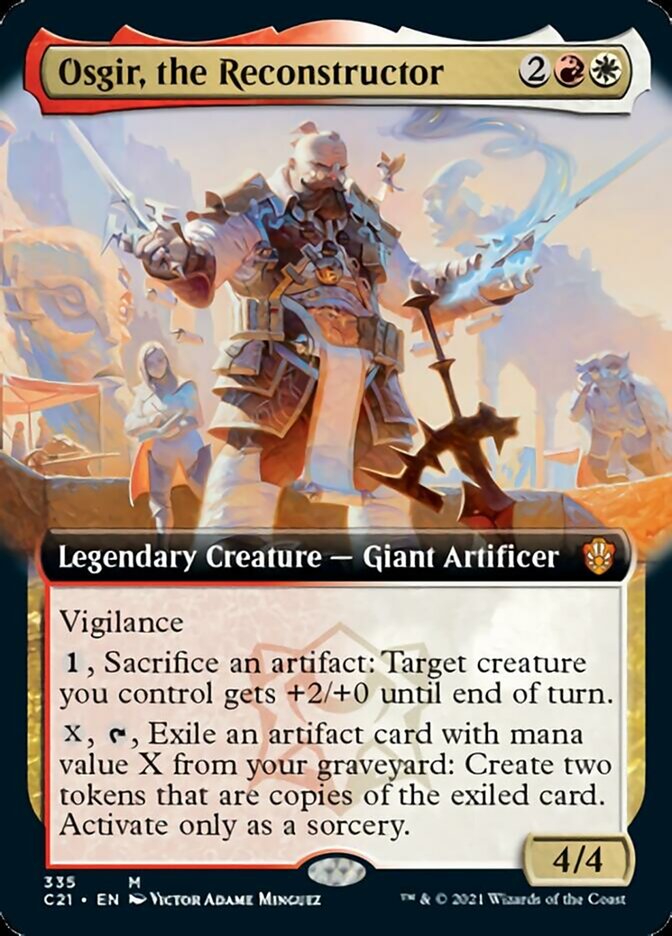Osgir, the Reconstructor (Extended Art) [Commander 2021] | Clutch Gaming