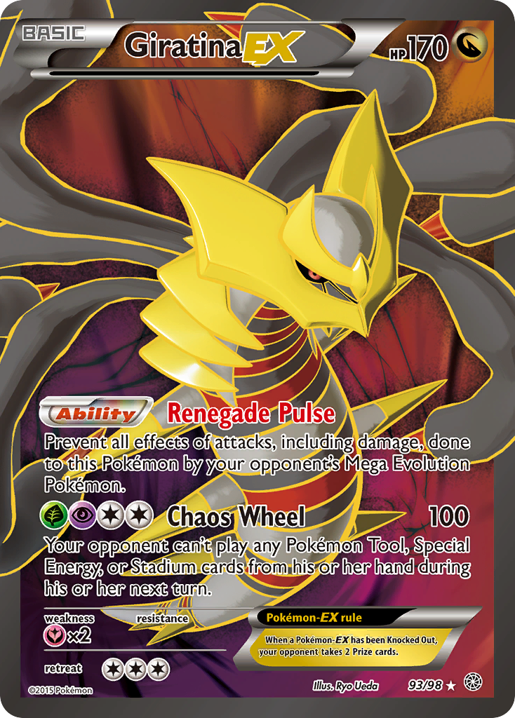 Giratina EX (93/98) [XY: Ancient Origins] | Clutch Gaming