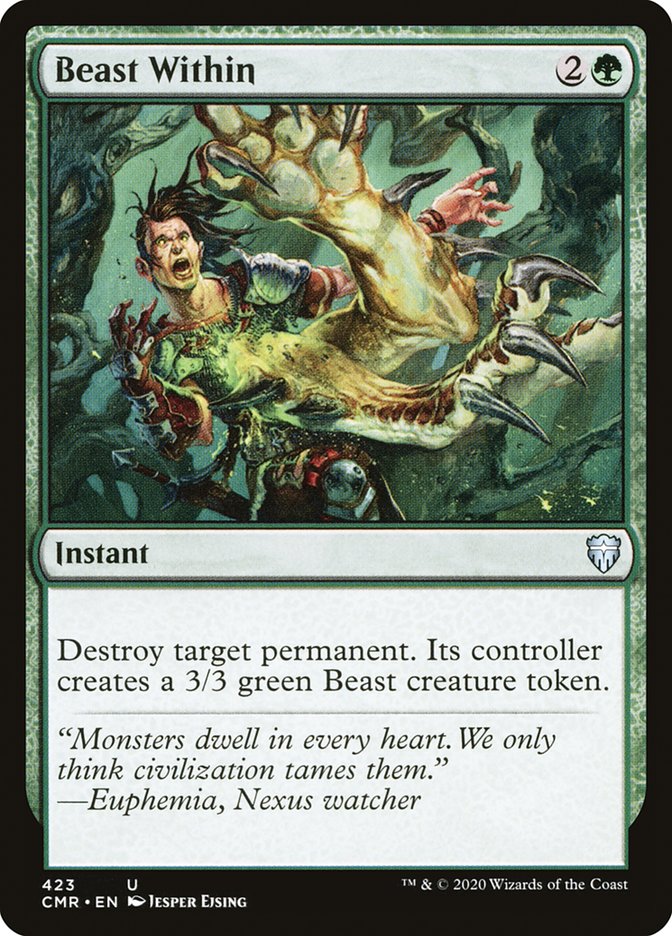 Beast Within [Commander Legends] | Clutch Gaming