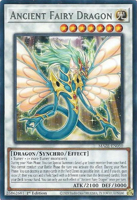 Ancient Fairy Dragon [MAZE-EN050] Rare | Clutch Gaming