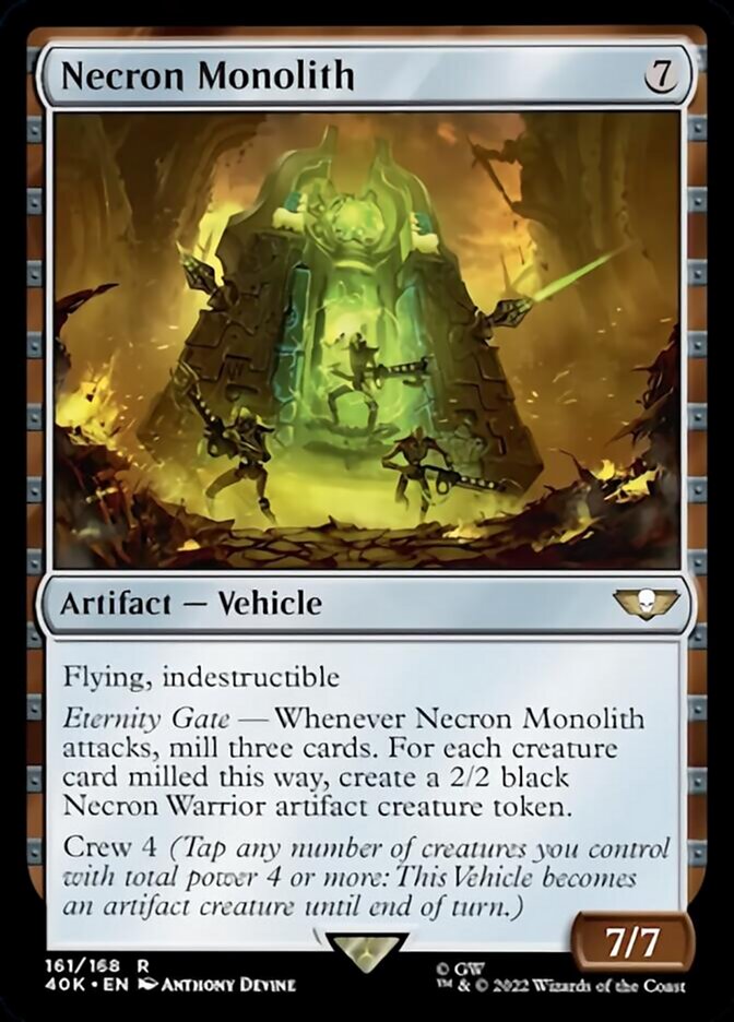 Necron Monolith (Surge Foil) [Warhammer 40,000] | Clutch Gaming