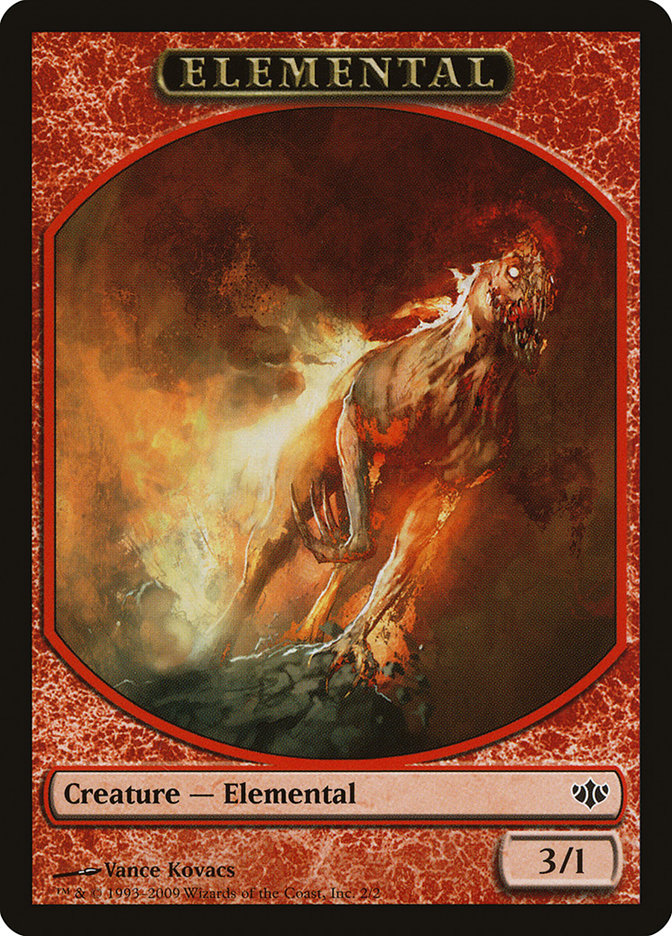 Elemental Token [Conflux Tokens] | Clutch Gaming