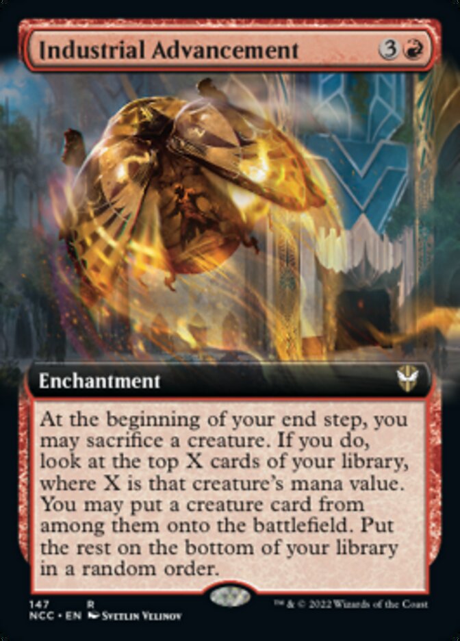Industrial Advancement (Extended Art) [Streets of New Capenna Commander] | Clutch Gaming