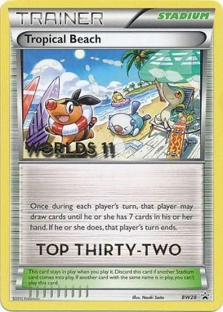 Tropical Beach (BW28) (Top 32) [Black & White: Black Star Promos] | Clutch Gaming