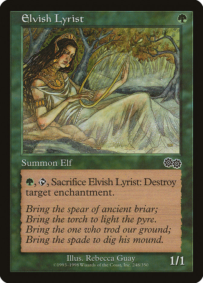 Elvish Lyrist [Urza's Saga] | Clutch Gaming