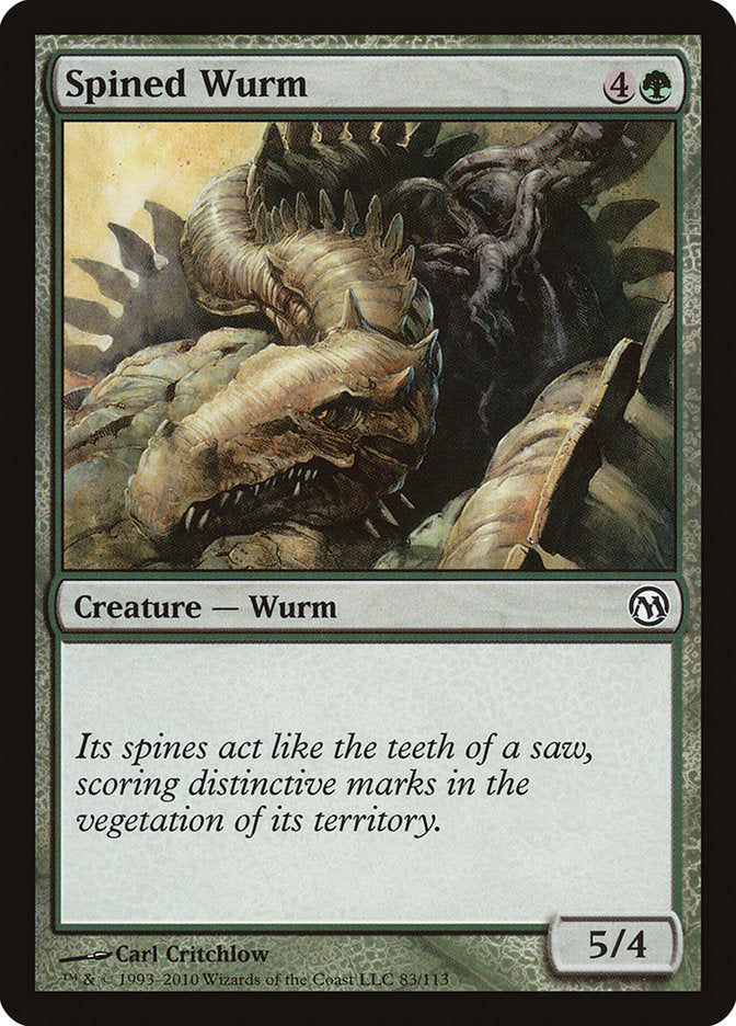 Spined Wurm [Duels of the Planeswalkers] | Clutch Gaming