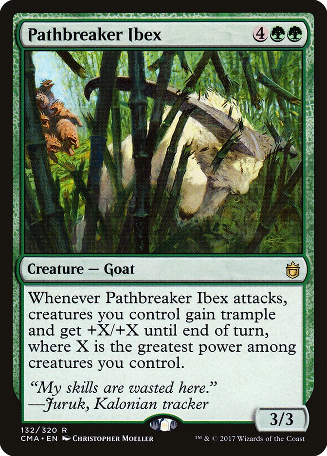 Pathbreaker Ibex [Commander Anthology] | Clutch Gaming