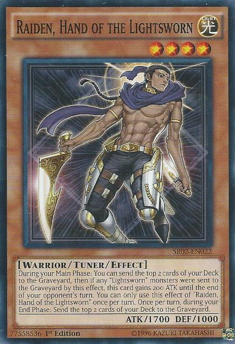 Raiden, Hand of the Lightsworn [SR02-EN022] Common | Clutch Gaming