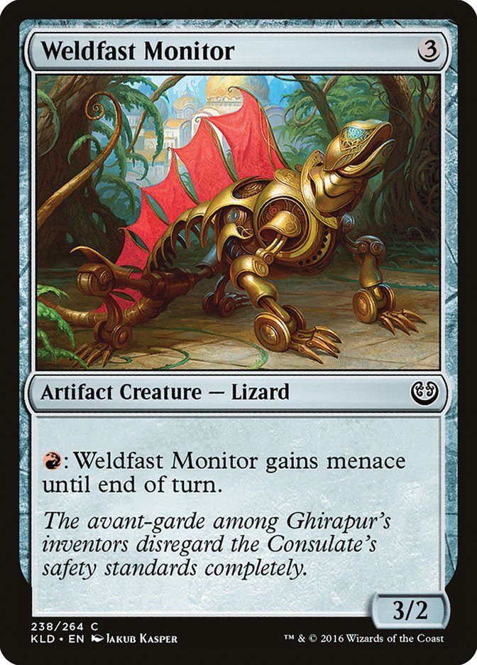 Weldfast Monitor [Kaladesh] | Clutch Gaming