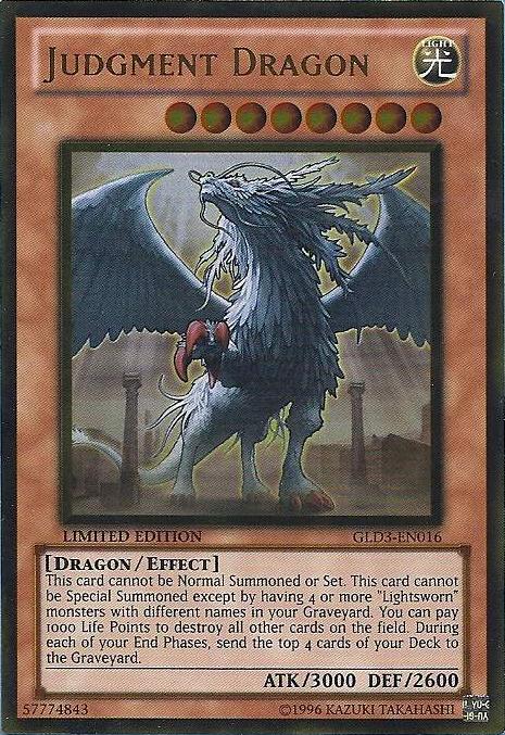 Judgment Dragon [GLD3-EN016] Gold Rare | Clutch Gaming