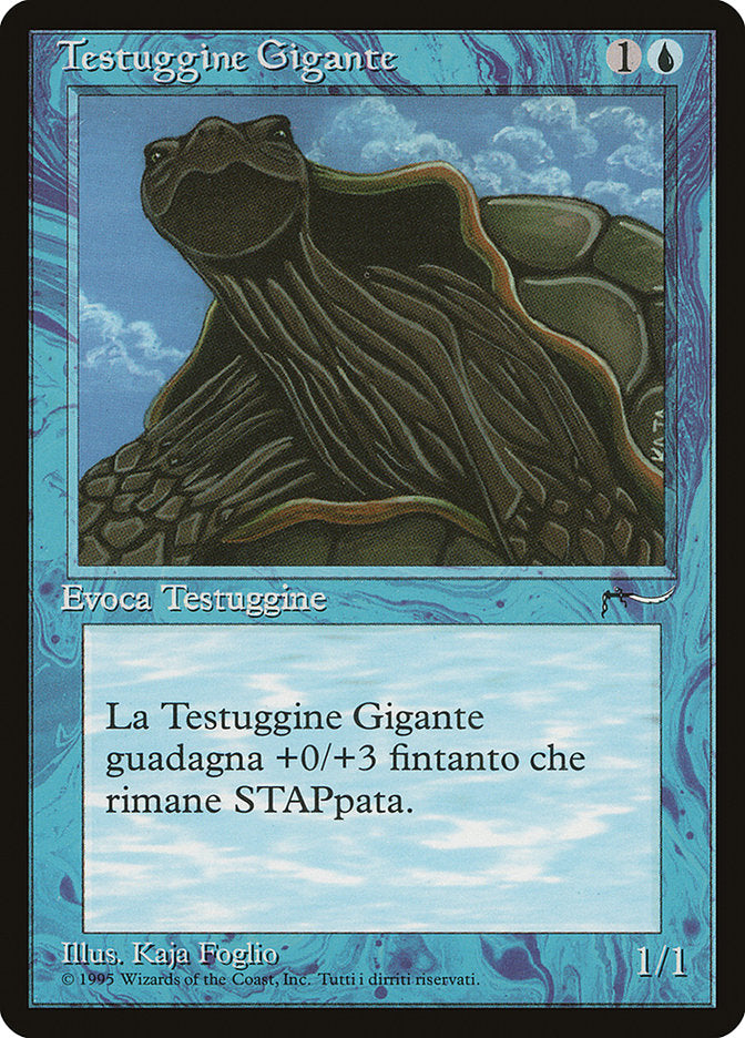 Giant Tortoise (Italian) - "Testuggine Gigante" [Rinascimento] | Clutch Gaming