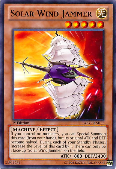 Solar Wind Jammer [ABYR-EN011] Common | Clutch Gaming