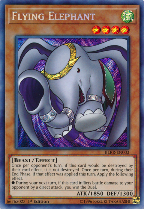 Flying Elephant [BLRR-EN003] Secret Rare | Clutch Gaming