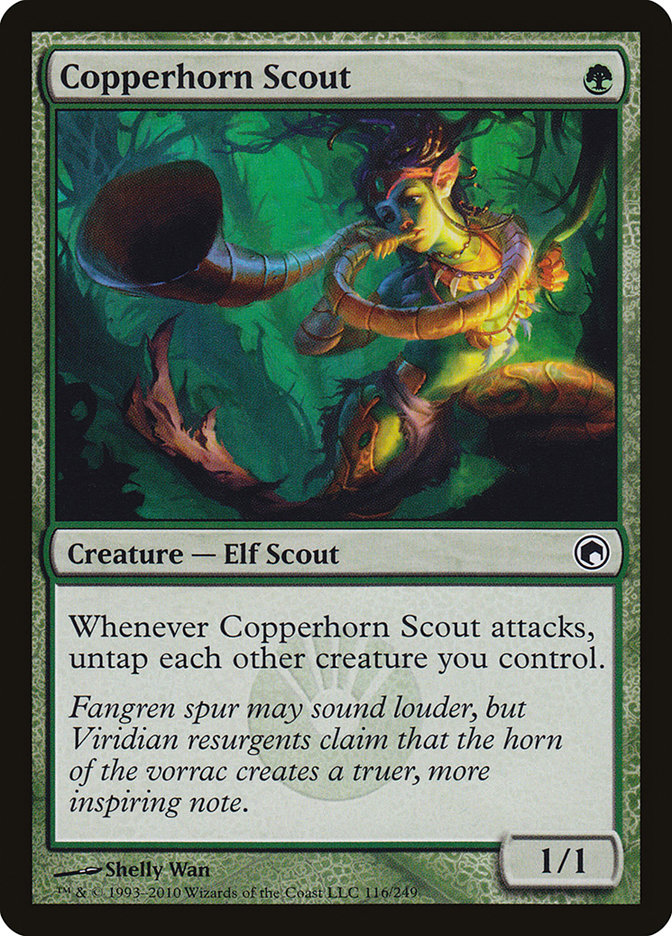 Copperhorn Scout [Scars of Mirrodin] | Clutch Gaming