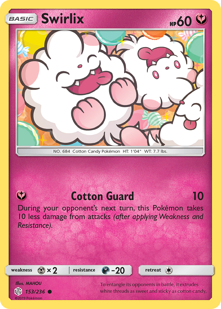 Swirlix (153/236) [Sun & Moon: Cosmic Eclipse] | Clutch Gaming