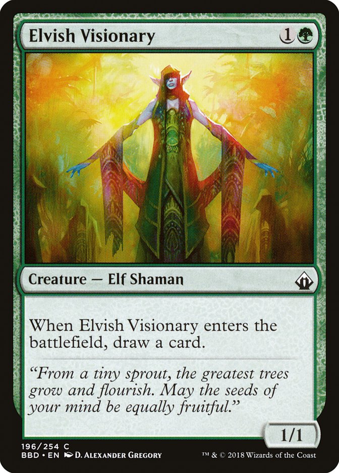 Elvish Visionary [Battlebond] | Clutch Gaming