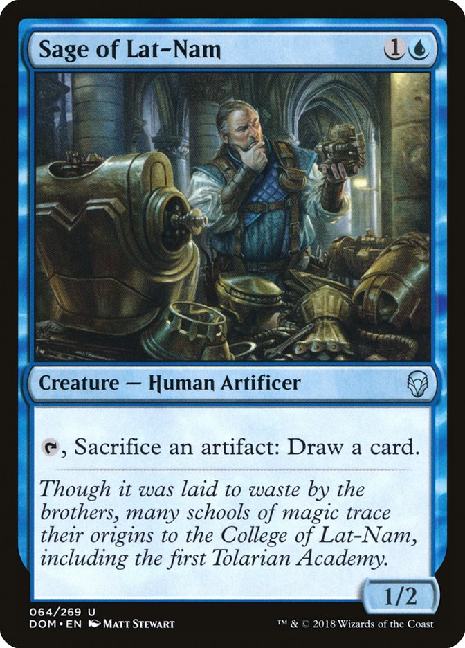 Sage of Lat-Nam [Dominaria] | Clutch Gaming